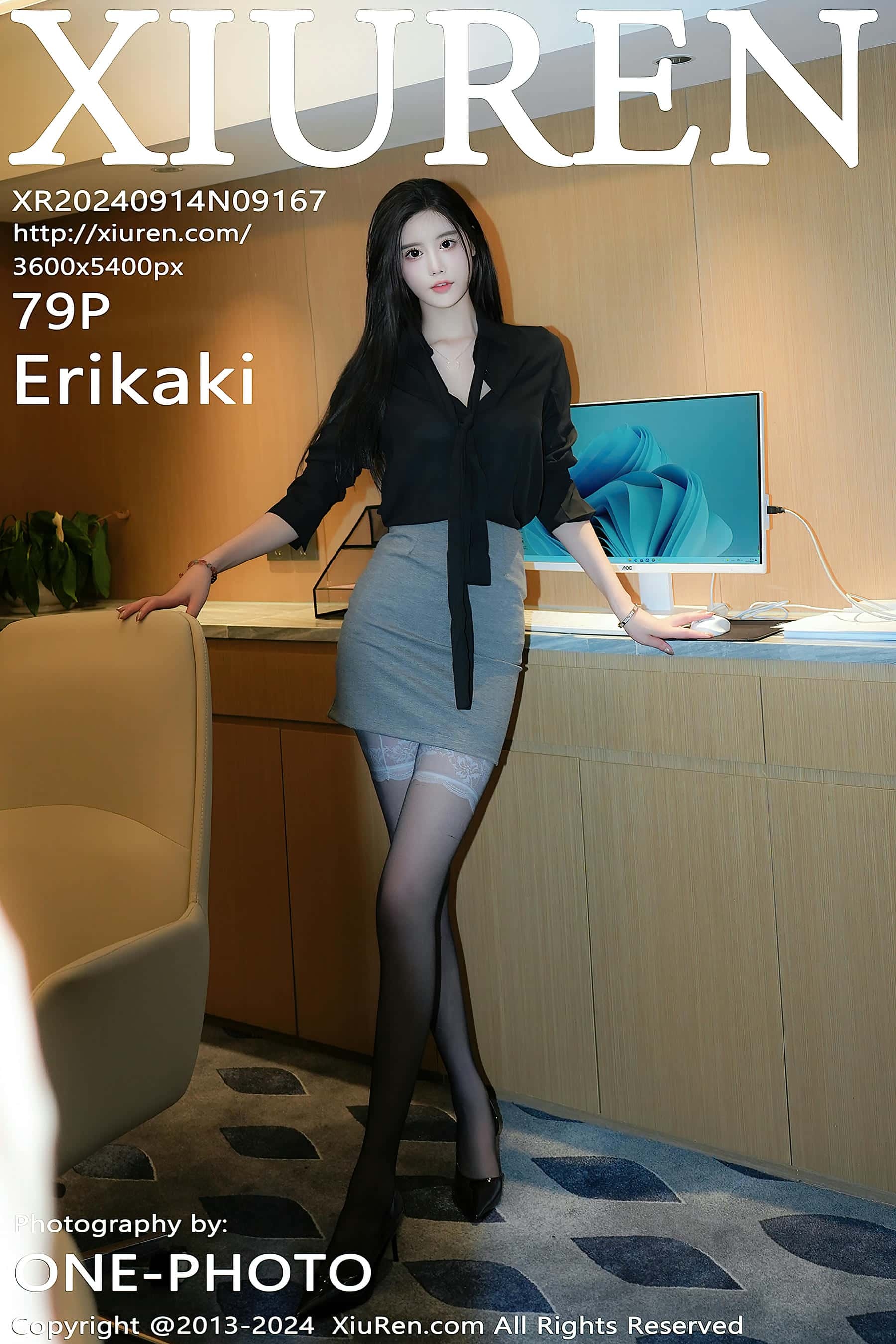 [Xiuren秀人网]2024.09.14 NO.9167 Erikaki[79+1P／809MB]